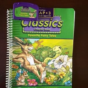 Used, Leap Frog Favorite Fairy Tales Book & Game. Not Tested